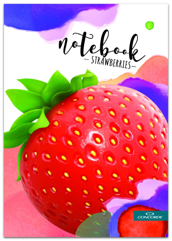 Concorde Záznamní kniha - A5, čtverečkovaná, 96 listů