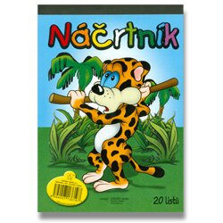 Náčrtník A5 20 listů