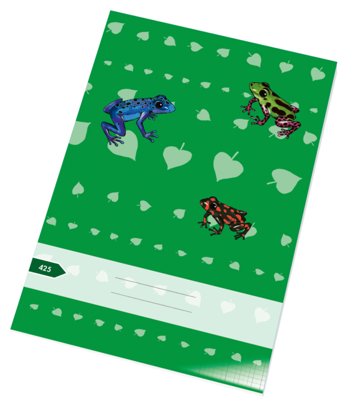 Školní sešit 425 A4 čtvereček 20ls bezdřevý Papírny Brno