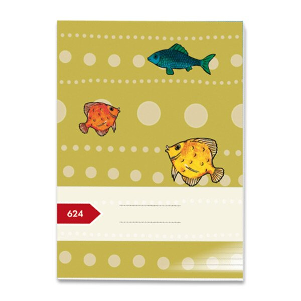 Školní sešit 624 A6, linkovaný, 20 listů