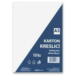Kreslicí karton A3 180 g/m2, 10 archů