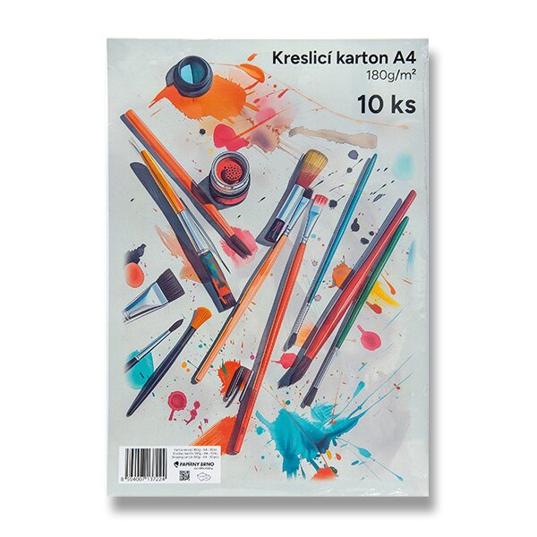 Kreslicí karton A4 180 g/m2, 10 archů