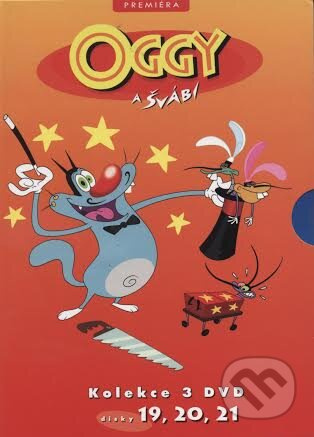 Oggy a švábi  Pack DVD 19 – 21 - film z kategorie Animované pohádky