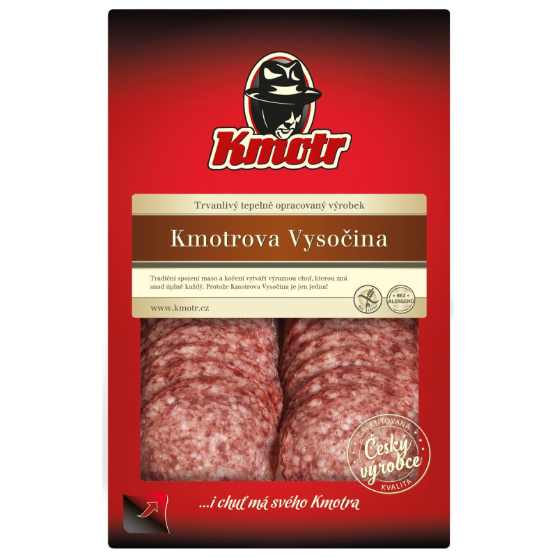Kmotr Kmotrova Vysočina krájená