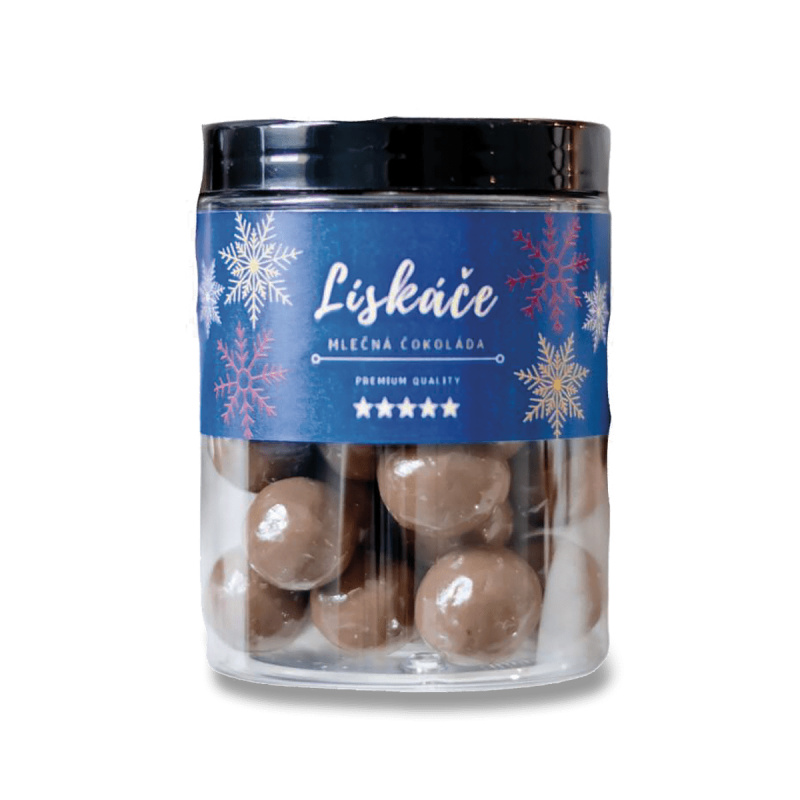 Lískové ořechy v mléčné čokoládě - 200 g