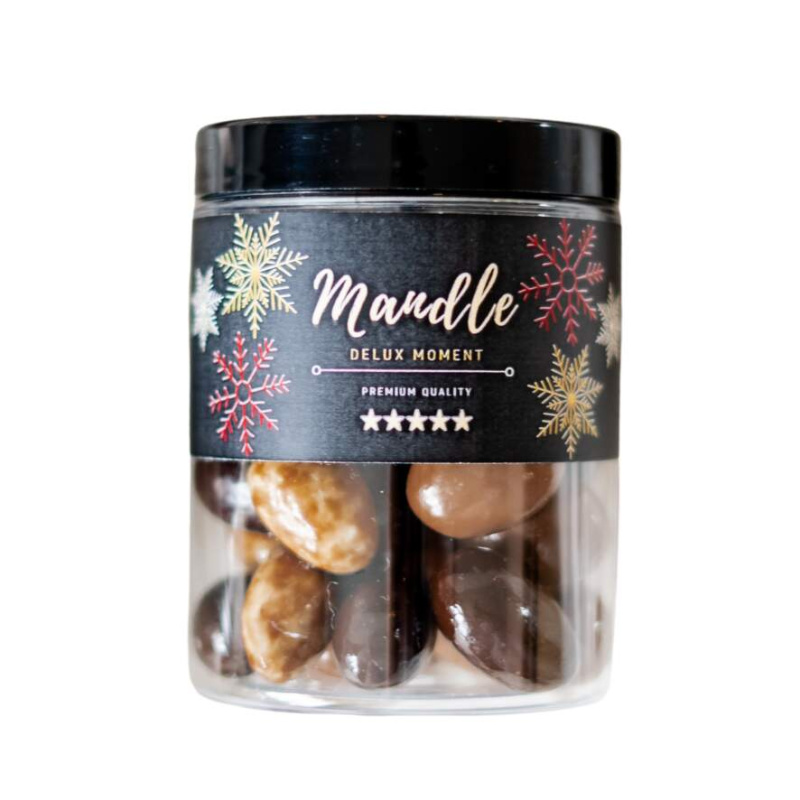 Mandle Delux Moment - směs mandlí v čokoládě - 200 g