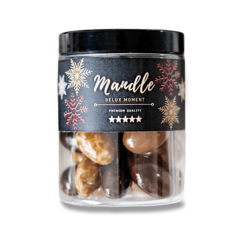 Mandle Delux Moment - směs mandlí v čokoládě - 200 g