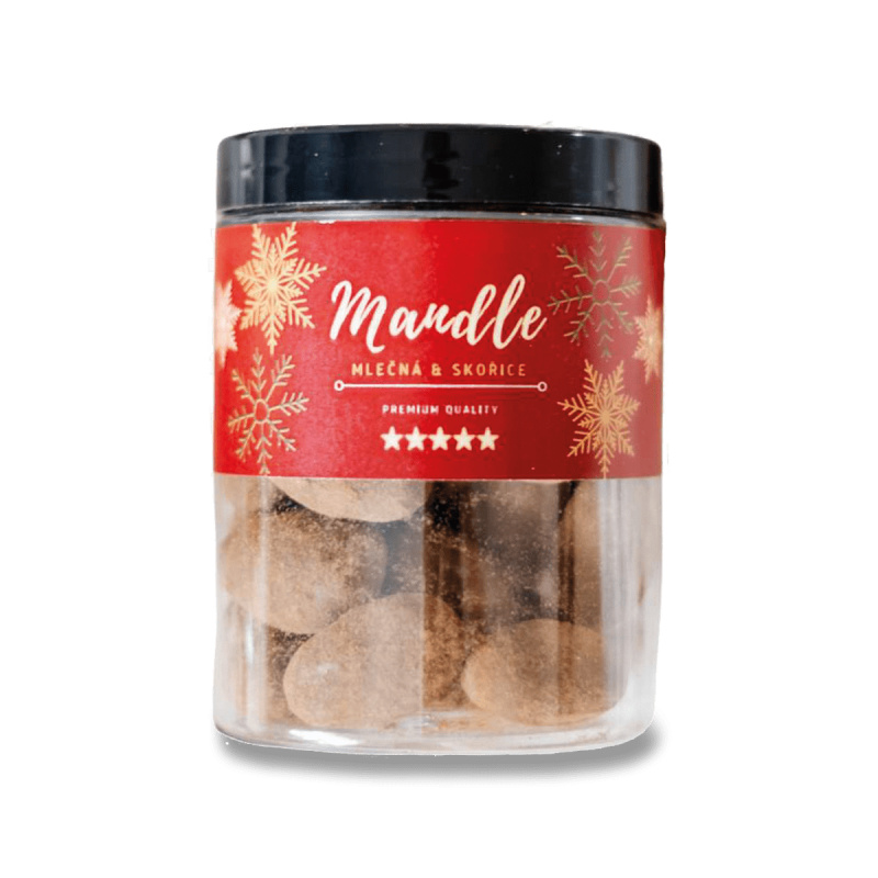 Mandle v mléčné čokoládě a skořici - 200 g
