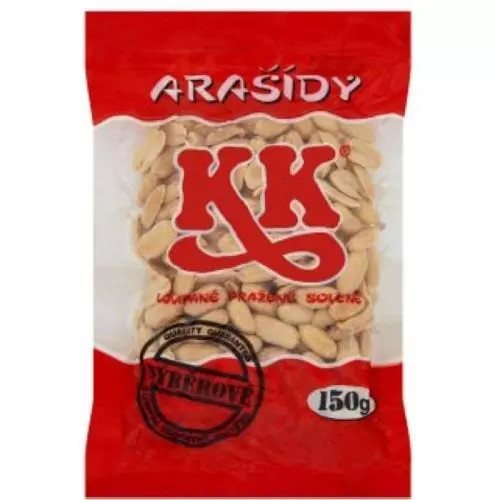 KK - solené pražené arašídy - 150 g