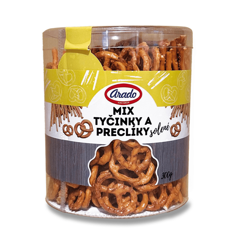 Arado - slaný mix - tyčinky a preclíky, 300 g