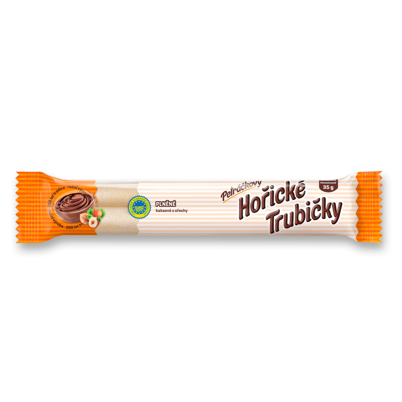 Petráčkovy hořické trubičky plněné - 35 g