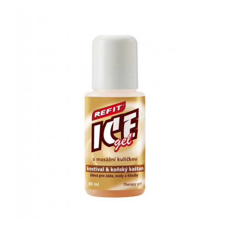 Refit Ice gel roll-on s kostivalem 80 ml hnědý