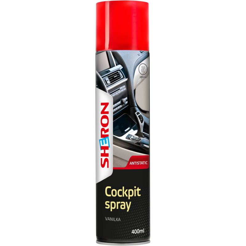 Sheron cockpit spray vanilka 400 ml