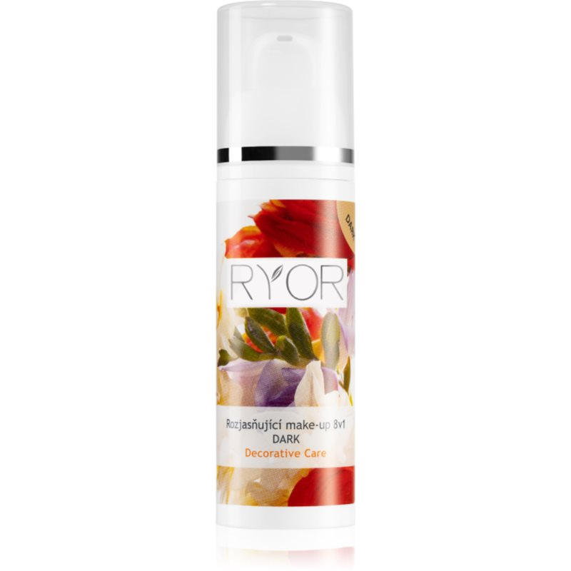 RYOR Rozjasňující make-up 8v1 DARK, 30ml