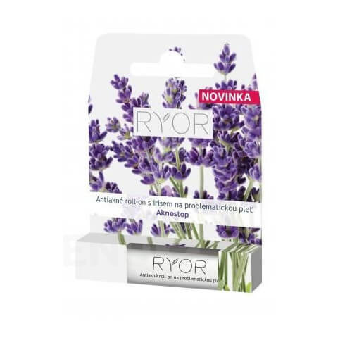 RYOR Antiakné roll-on s irisem na problematickou pleť, 5ml