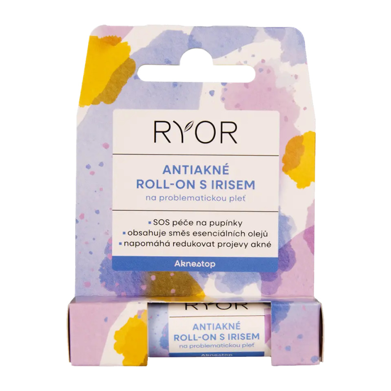 RYOR Antiakné roll-on s irisem na problematickou pleť, 5ml