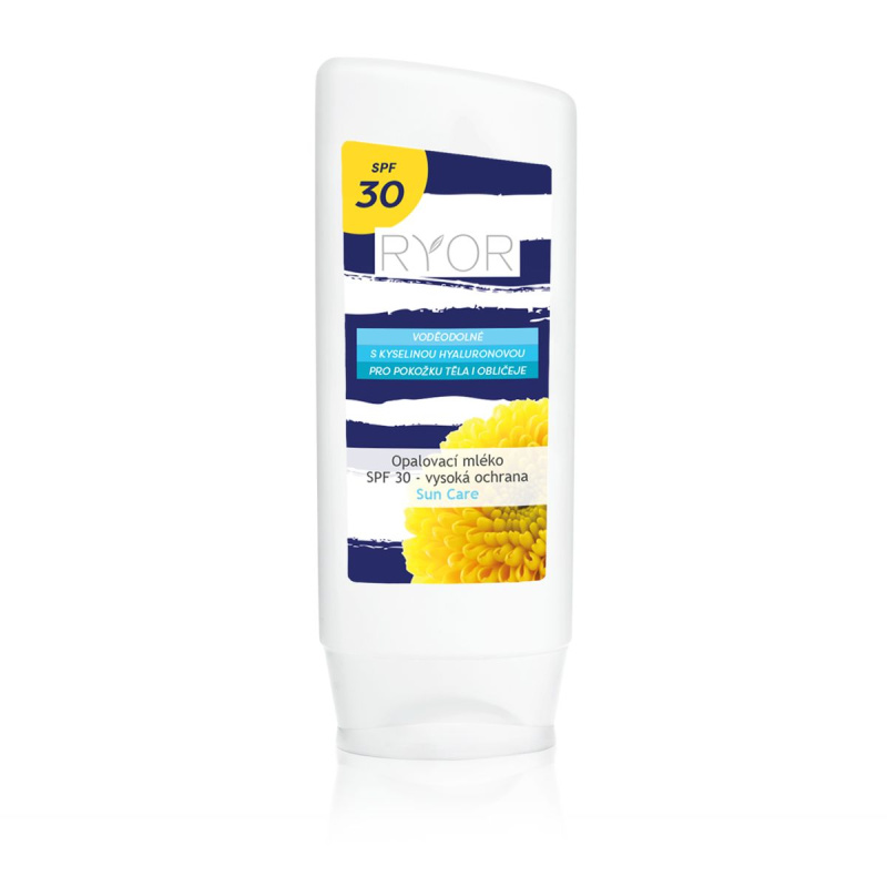 Ryor Opalovací mléko SPF 30, 200 ml