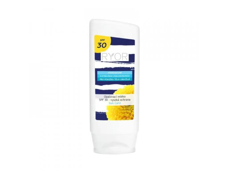 Ryor Opalovací mléko SPF 30, 200 ml