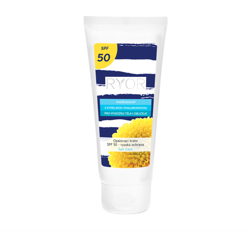 RYOR Sun Care voděodolné mléko na opalování SPF 50 100 ml