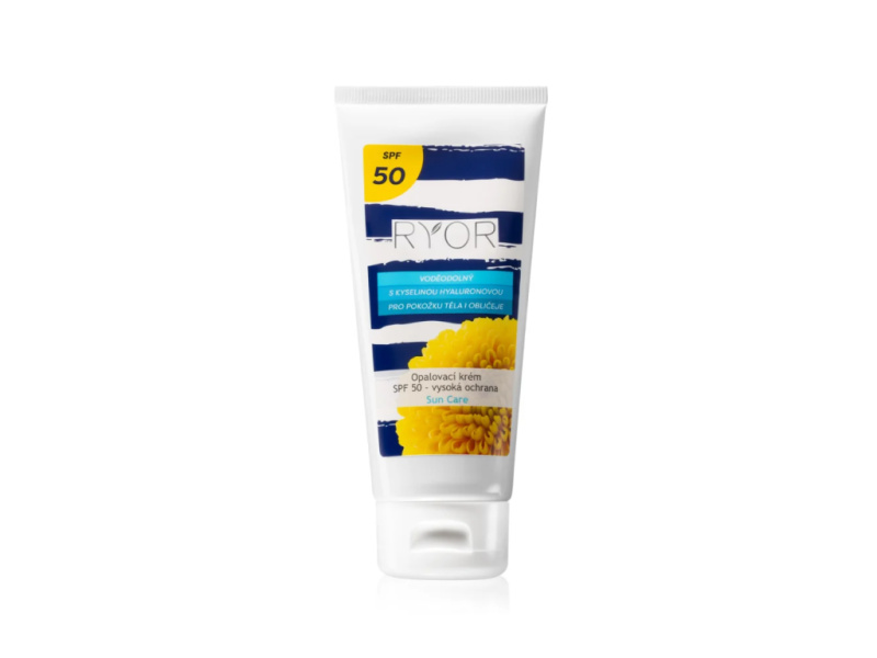 RYOR Sun Care voděodolné mléko na opalování SPF 50 100 ml