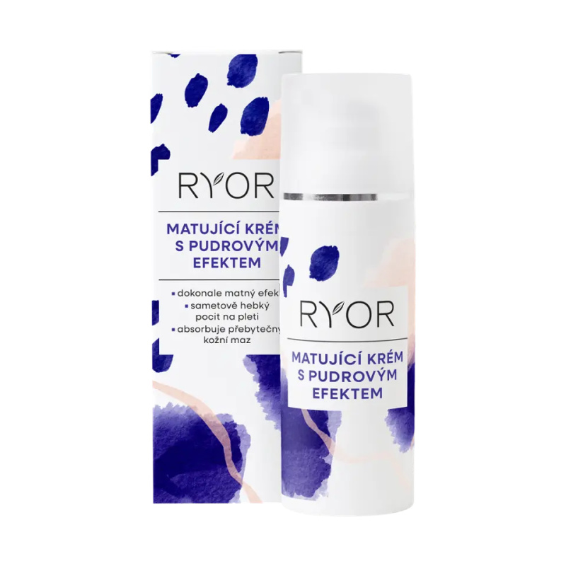 RYOR Matující krém s pudrovým efektem, 50ml