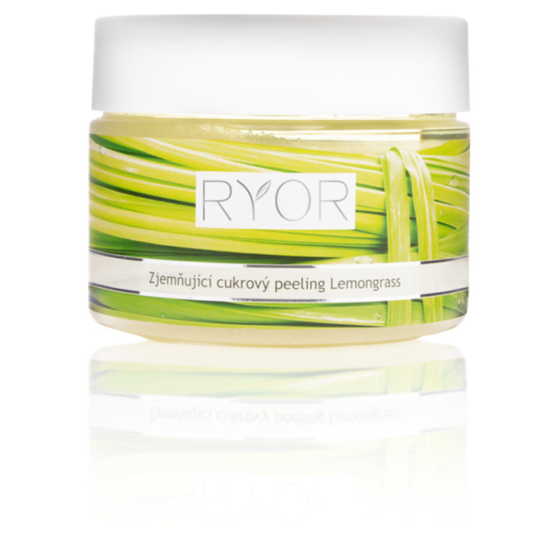 RYOR Lemongrass zjemňující cukrový peeling na tělo 325 g