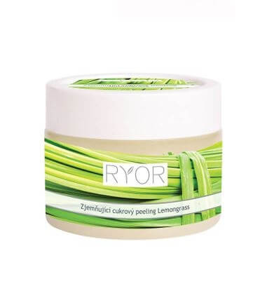 RYOR Lemongrass zjemňující cukrový peeling na tělo 325 g