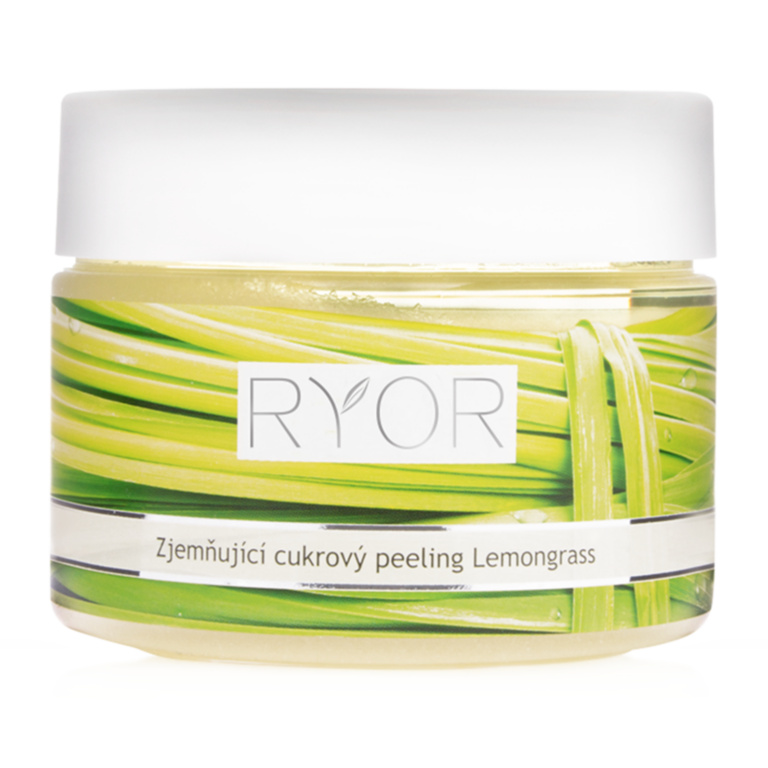 RYOR Lemongrass zjemňující cukrový peeling na tělo 325 g