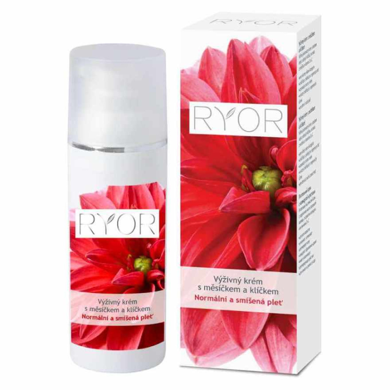 RYOR Výživný krém s měsíčkem a klíčkem, 50ml