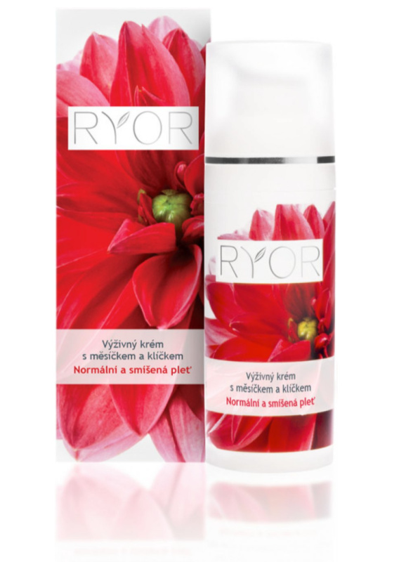 RYOR Výživný krém s měsíčkem a klíčkem, 50ml