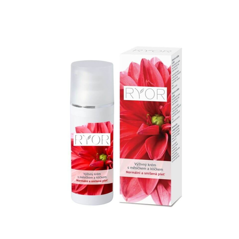 RYOR Výživný krém s měsíčkem a klíčkem, 50ml