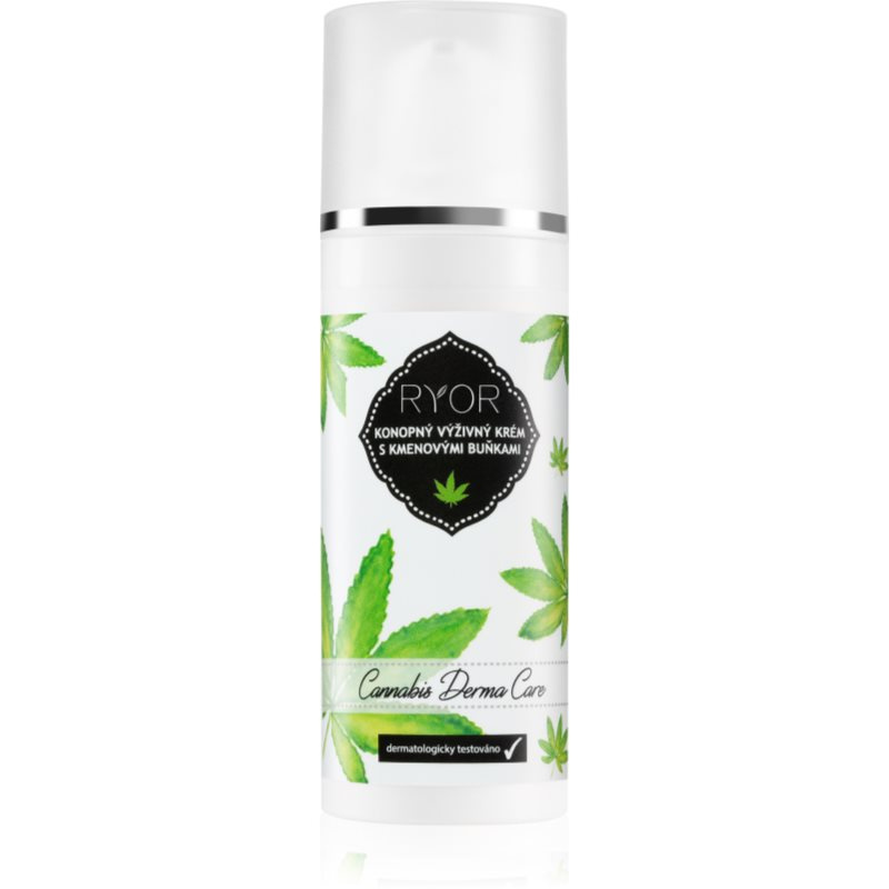 RYOR Konopný výživný krém s kmenovými buňkami, 50ml