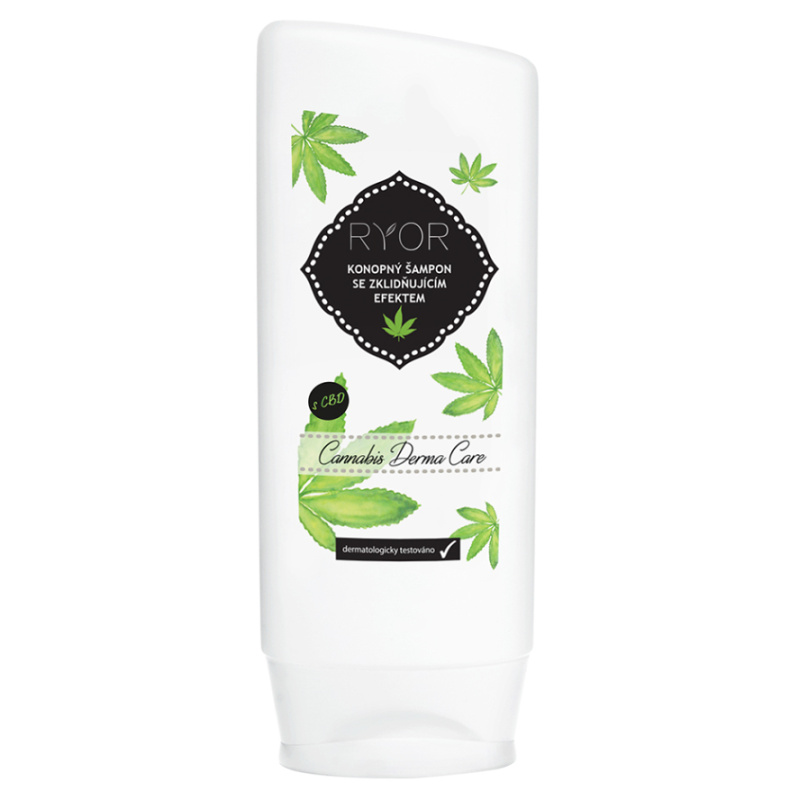 RYOR Konopný šampon se zklidňujícím efektem, 200ml