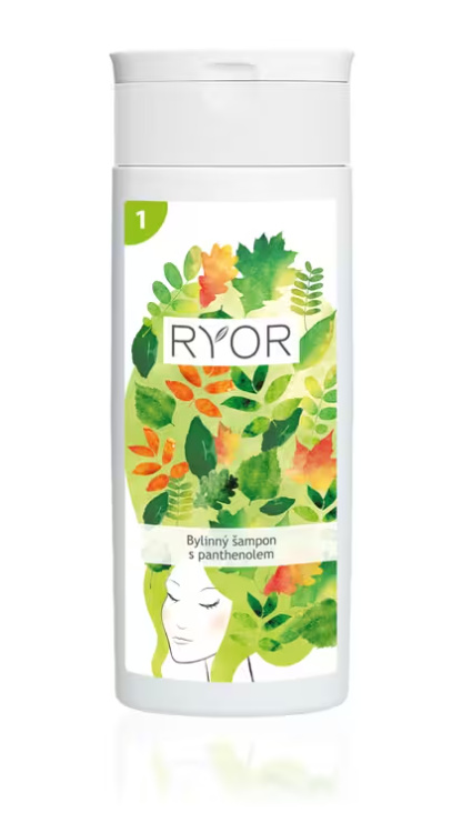 RYOR Hair Care bylinný šampon s panthenolem 200 ml