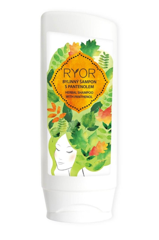 RYOR Hair Care bylinný šampon s panthenolem 200 ml