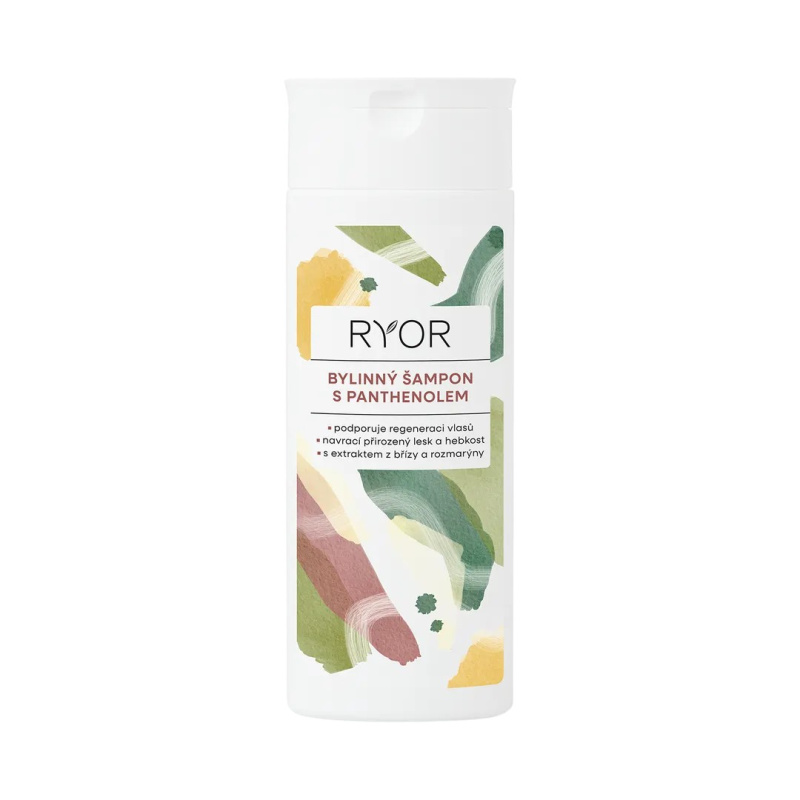 RYOR Hair Care bylinný šampon s panthenolem 200 ml