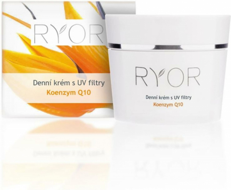 RYOR Denní krém s UV filtry - Q10, 50ml