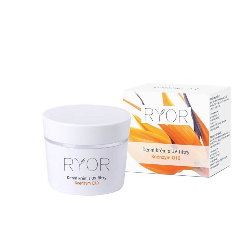 RYOR Denní krém s UV filtry - Q10, 50ml
