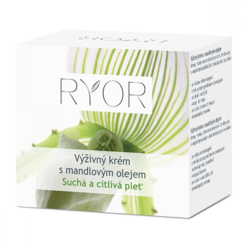 RYOR Výživný krém s mandlovým olejem, 50ml