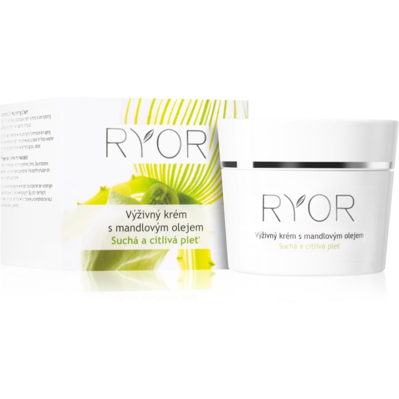 RYOR Výživný krém s mandlovým olejem, 50ml