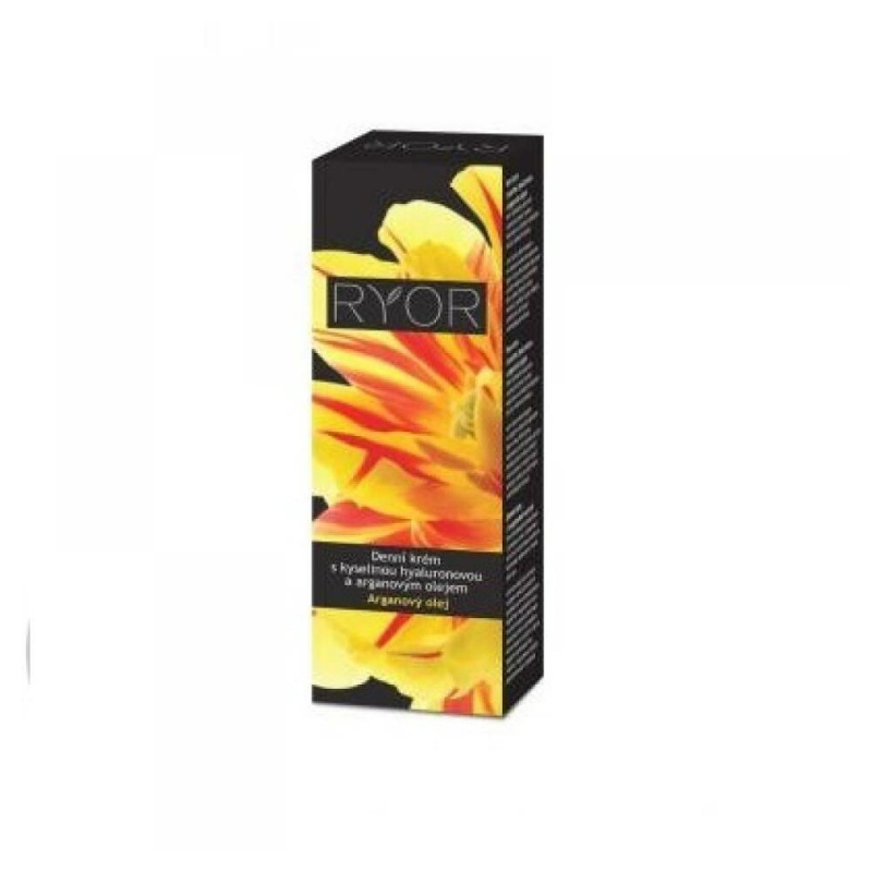 RYOR Denní krém s kys.hyaluronovou a arganovým olejem, 50ml