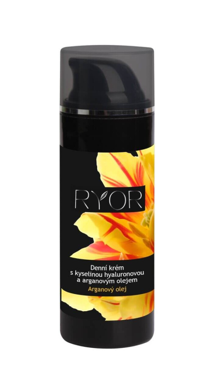 RYOR Denní krém s kys.hyaluronovou a arganovým olejem, 50ml