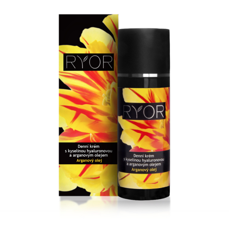 RYOR Denní krém s kys.hyaluronovou a arganovým olejem, 50ml