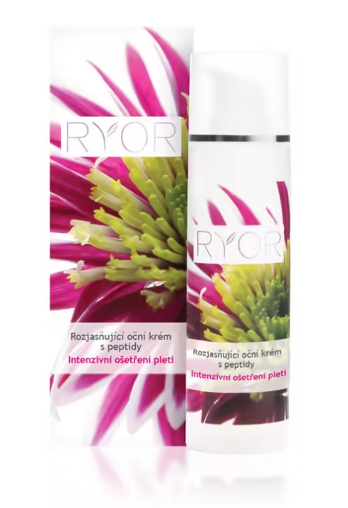 RYOR Rozjasňující oční krém s peptidy, 30ml