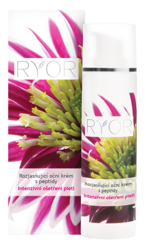 RYOR Rozjasňující oční krém s peptidy, 30ml