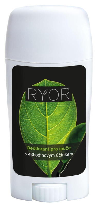 RYOR Deodorant pro muže s 48hodinový účinkem, 50ml