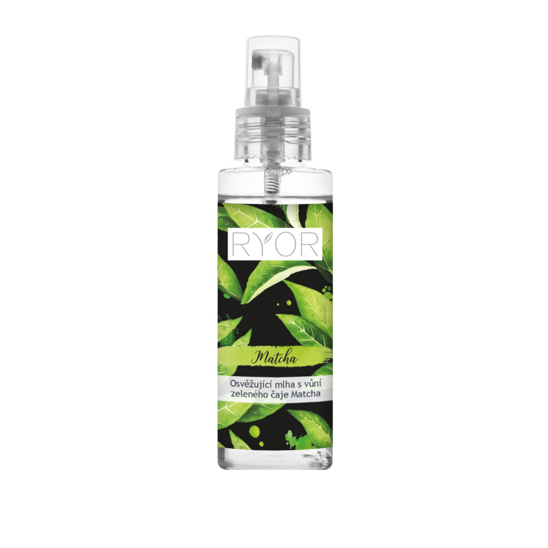 RYOR Osvěžující mlha s vůní zeleného čaje Matcha, 100ml