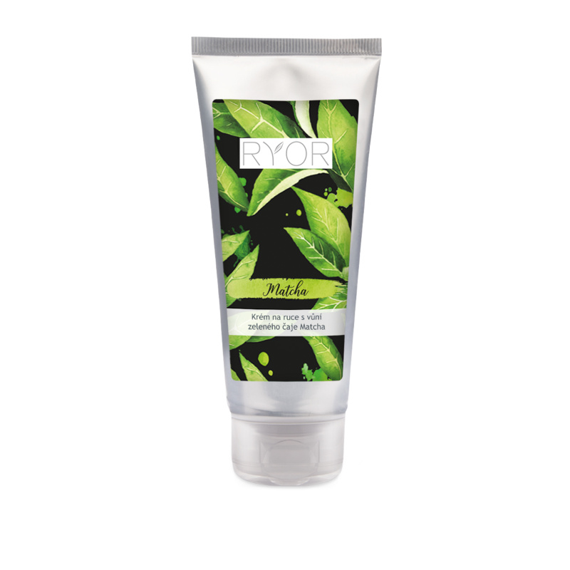 RYOR Krém na ruce s vůní zeleného čaje Matcha, 100ml