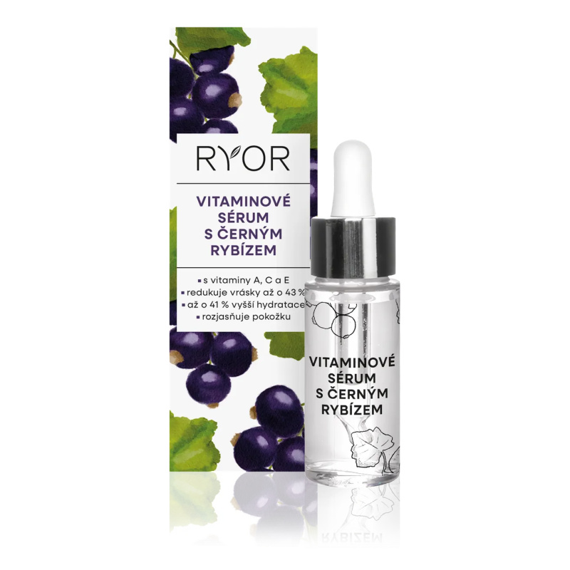 RYOR Vitaminové sérum s černým rybízem 15 ml