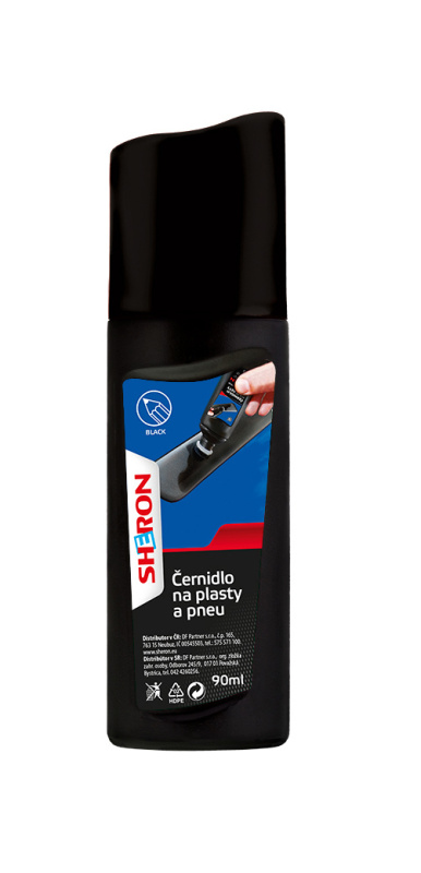 Sheron Černidlo Na Plasty A Pneu 90 Ml